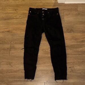 Black Wedgie Levi’s